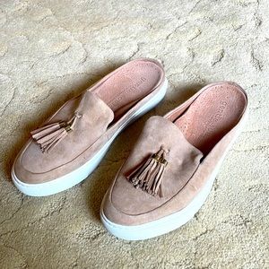 NWOT Suede Loafers